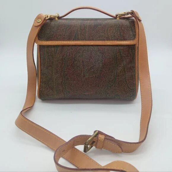 Etro Leather Messenger Handbag - Picture 11 of 13